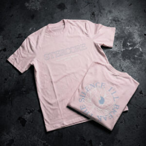 T-Shirt "The Silence I'll Break" - Pink Peony Graphic Tee