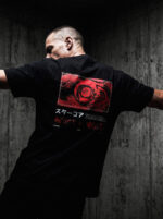 T-Shirt "The Sky Is Turning Red" - Black Eye Graphic Tee - Image 3