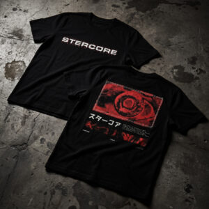 T-Shirt "The Sky Is Turning Red" - Black Eye Graphic Tee
